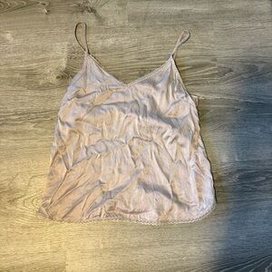 Anthropologie Light Pink Camisole Top